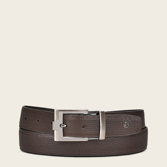 CS552RS - Cuadra brown casual western cowhide leather belt for men.-Kuet.us