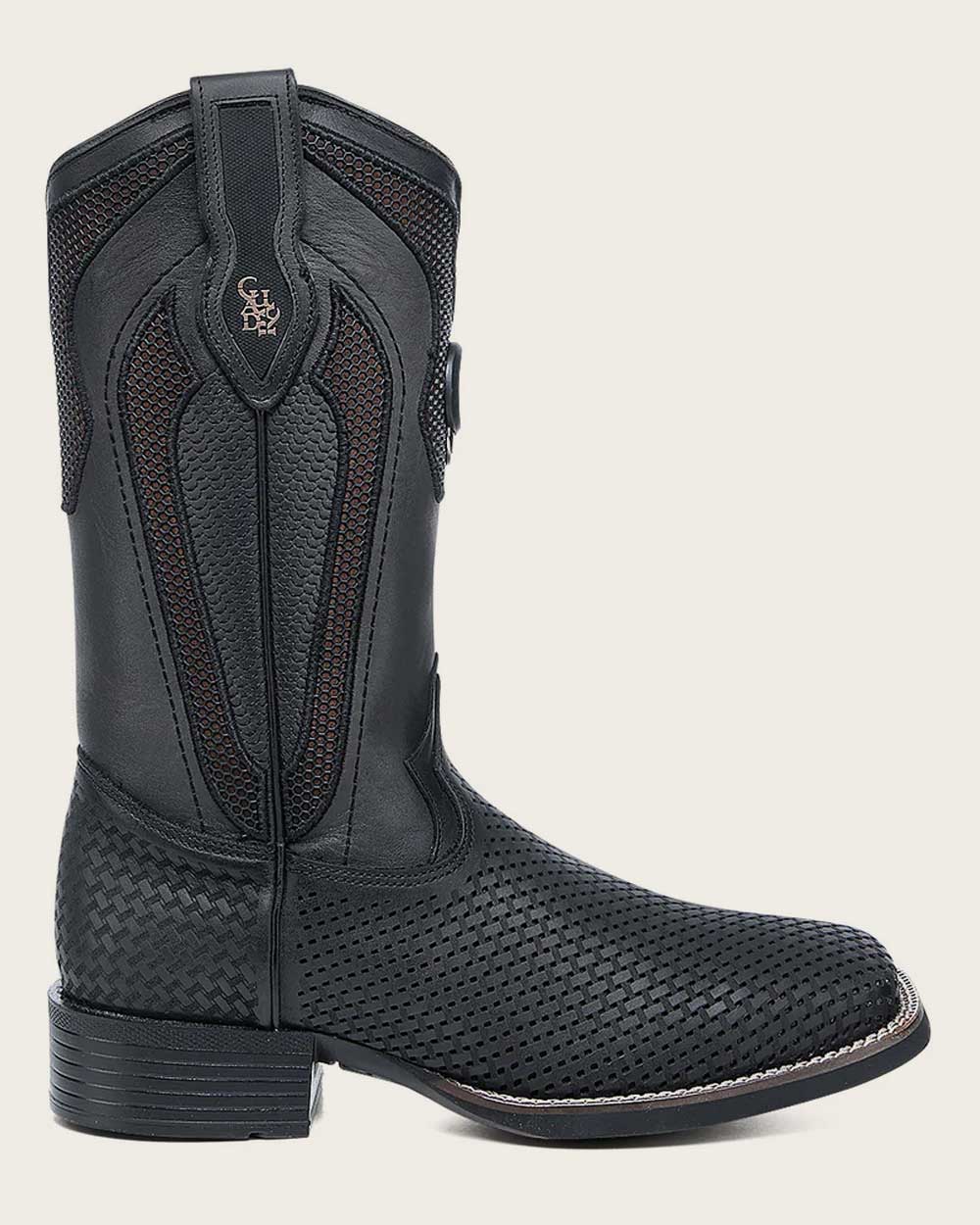 3Z2URS - Cuadra oxford western cowboy rodeo cowhide leather boots for men