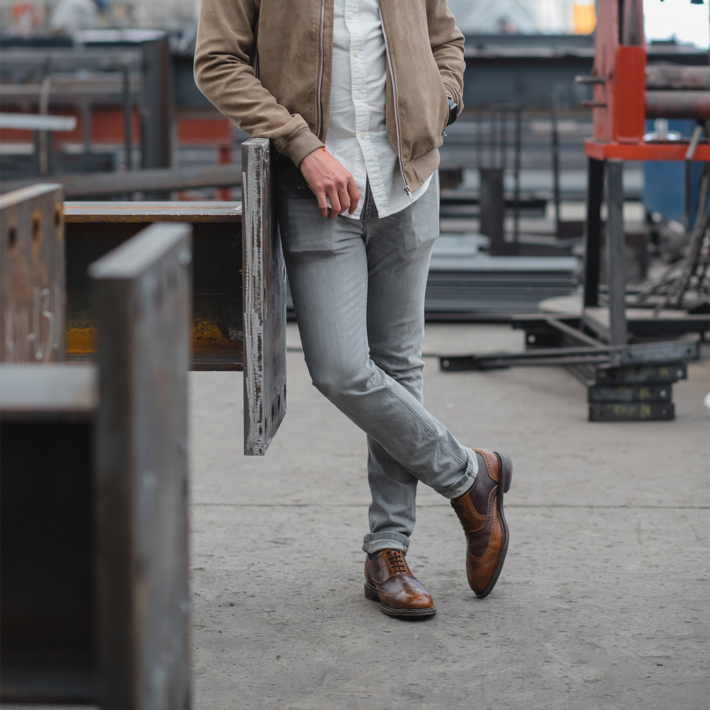 STEEL TOE OXFORD SHOE EAGLE