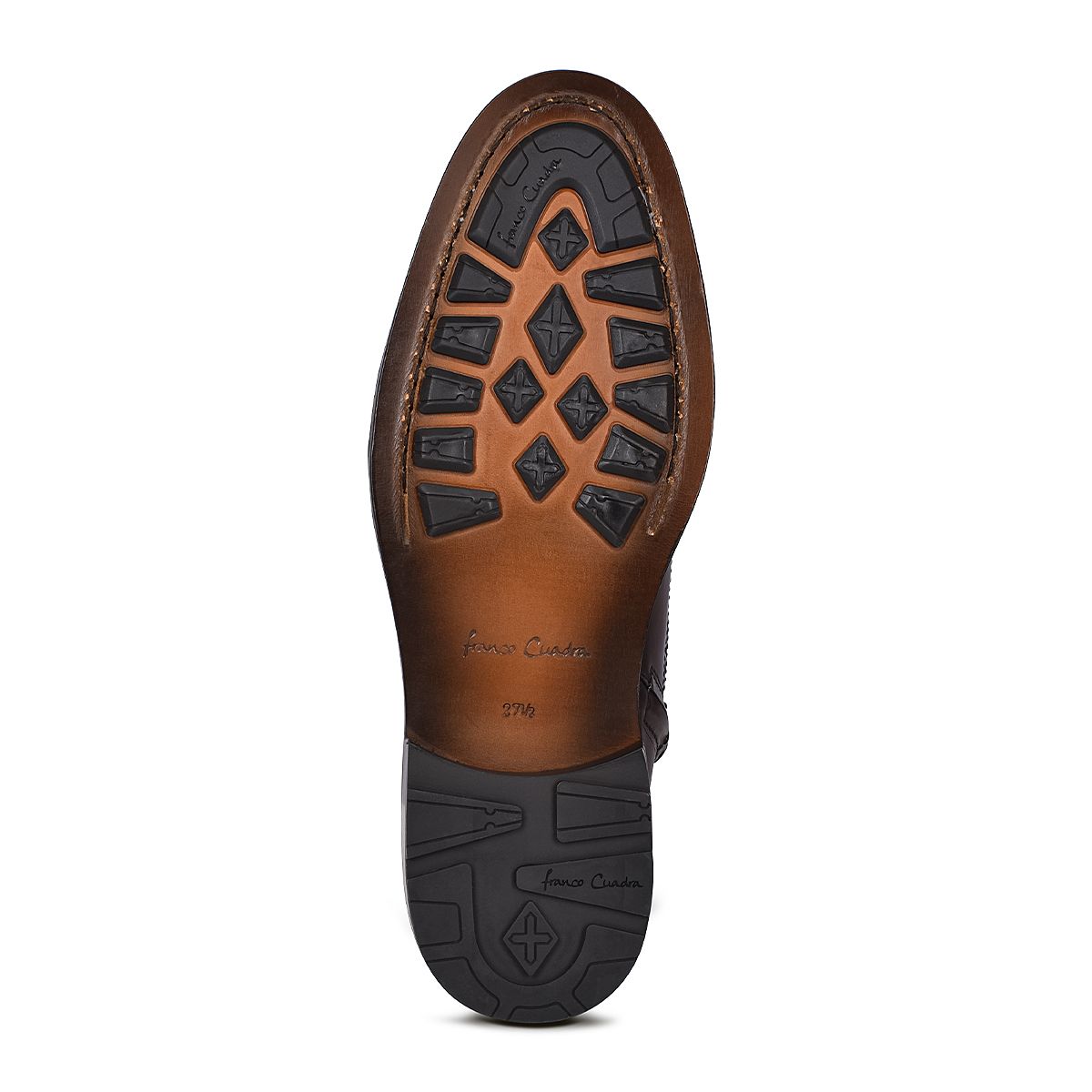 G88BSVN - Cuadra chocolate casual dress calfskin ankle oxford boots for men-Kuet.us
