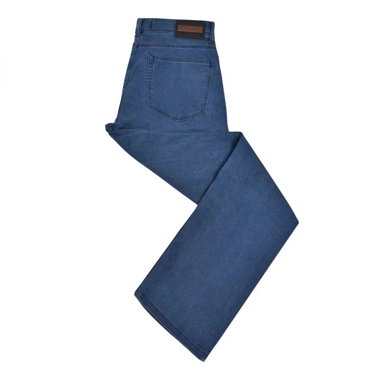 JN0LP10 - Cuadra denim blue ultimate comfort stretch denim jeans for men-Kuet.us