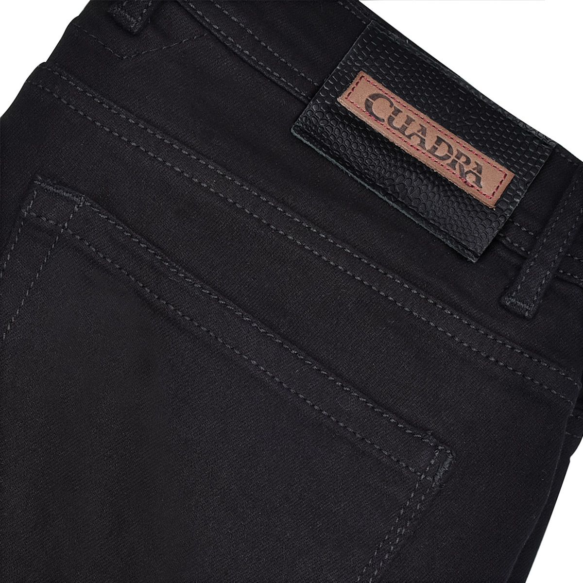 JN0LP20 - Cuadra denim black ultimate comfort stretch denim jeans for men-Kuet.us