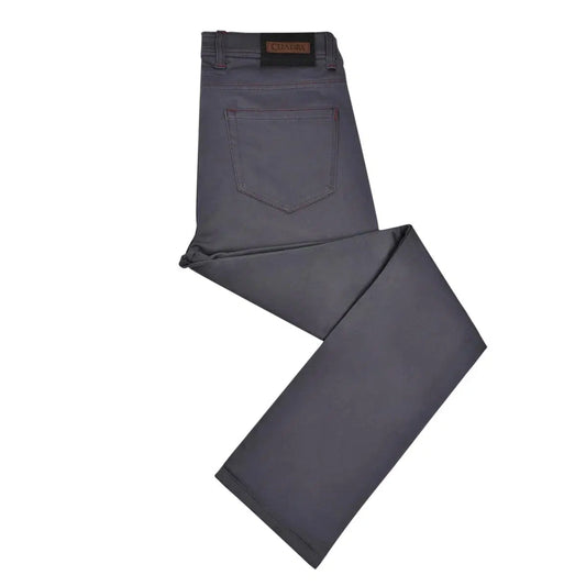 JN1LP23 - Cuadra slate grey ultimate comfort stretch denim jeans for men-Kuet.us