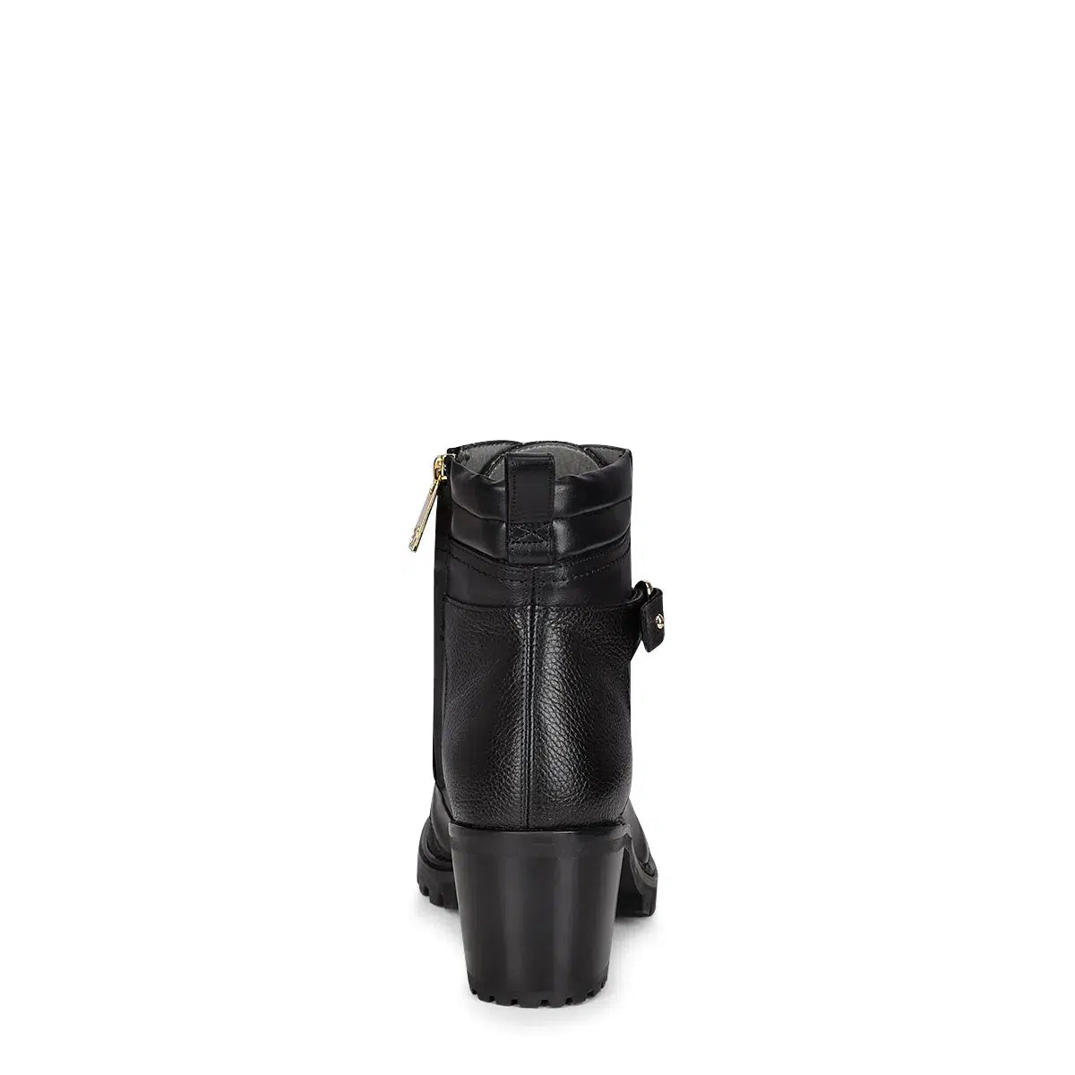 K34MTTS - Cuadra black fashion stingray ankle combat boots for women-CUADRA-Kuet-Cuadra-Boots
