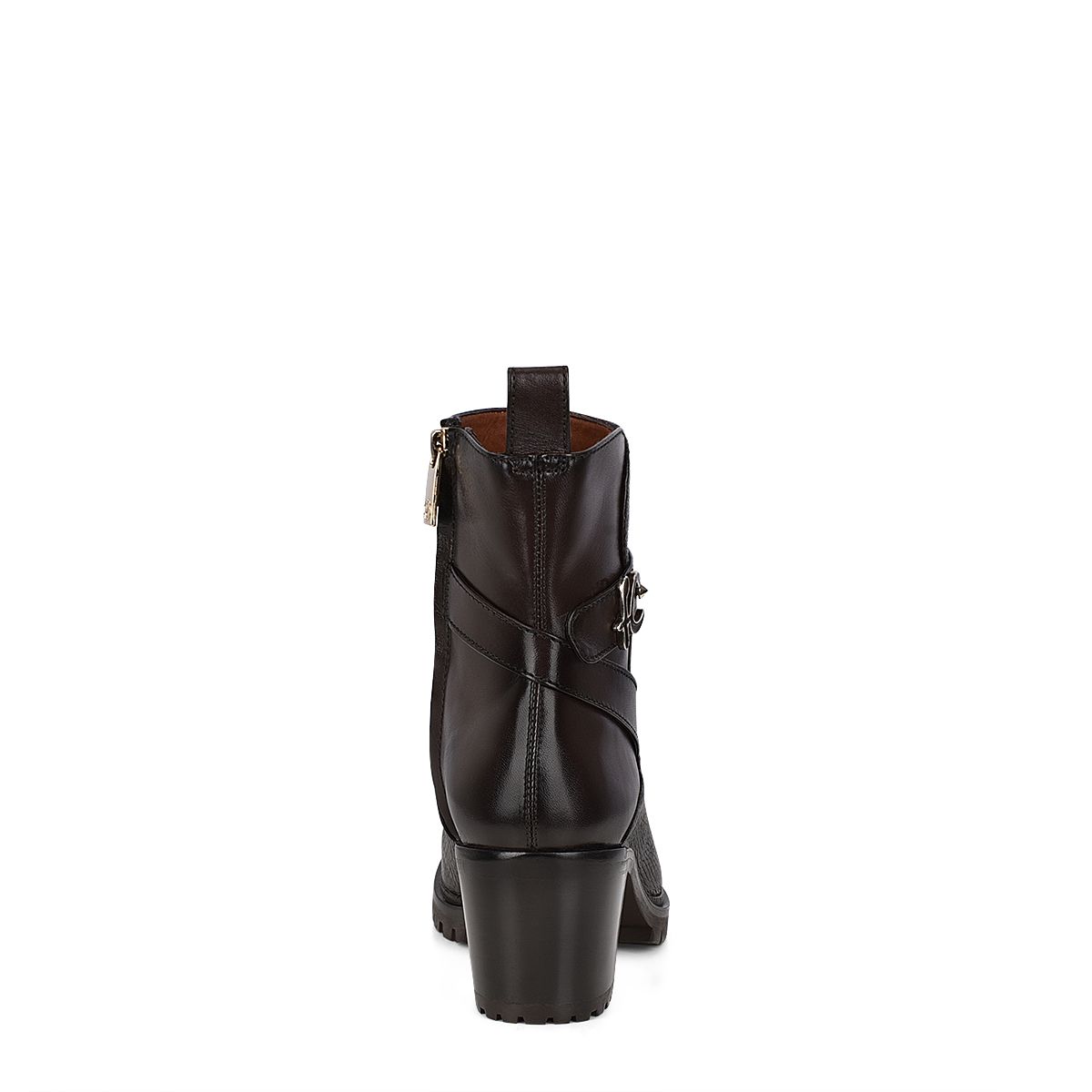 K35VNTS - Cuadra brown casual fashion deer leather ankle boots for women-Kuet.us