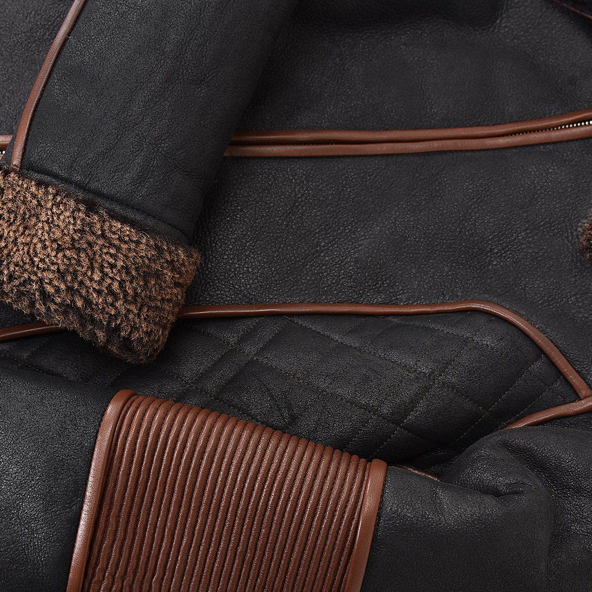 M308BOC - Cuadra black western fashion lambskin leather jacket for women-Kuet.us
