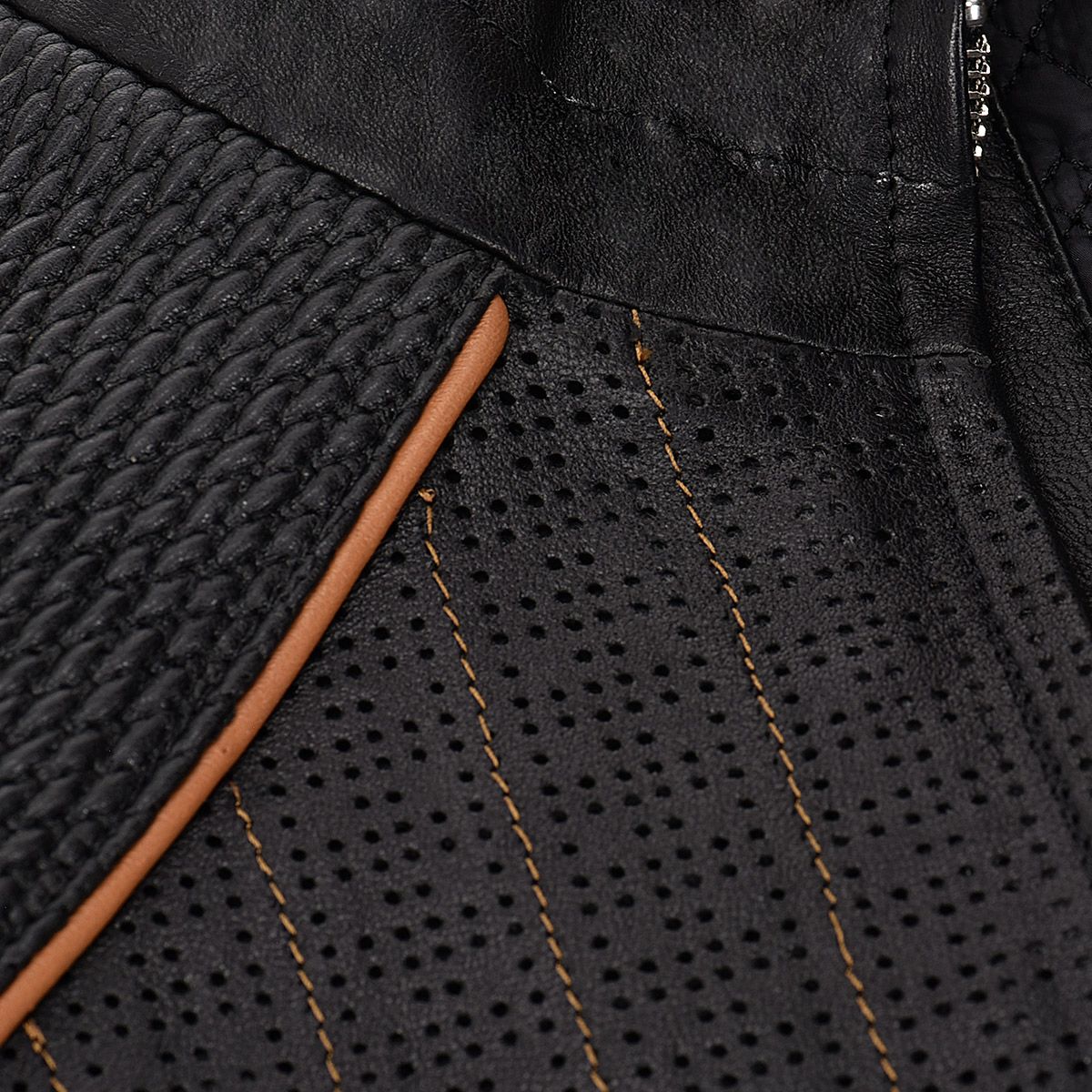 M322BOB - Cuadra Black quilted lambskin vest for women