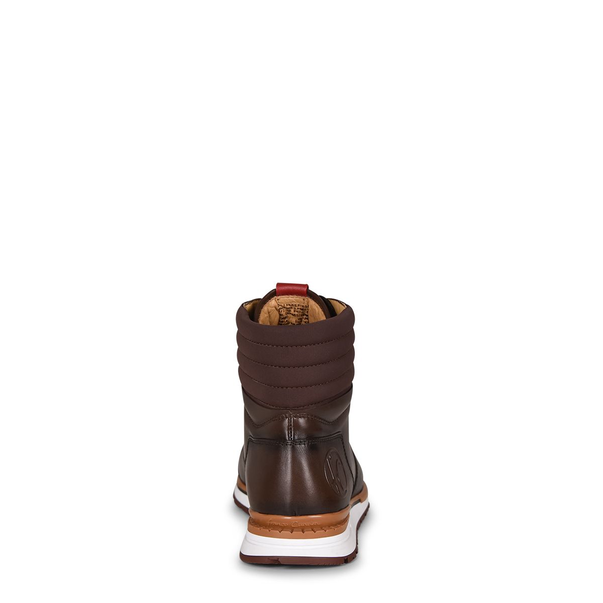 N48CWTS - Cuadra brown casual fashion caiman leather sneaker boots for men-Kuet.us