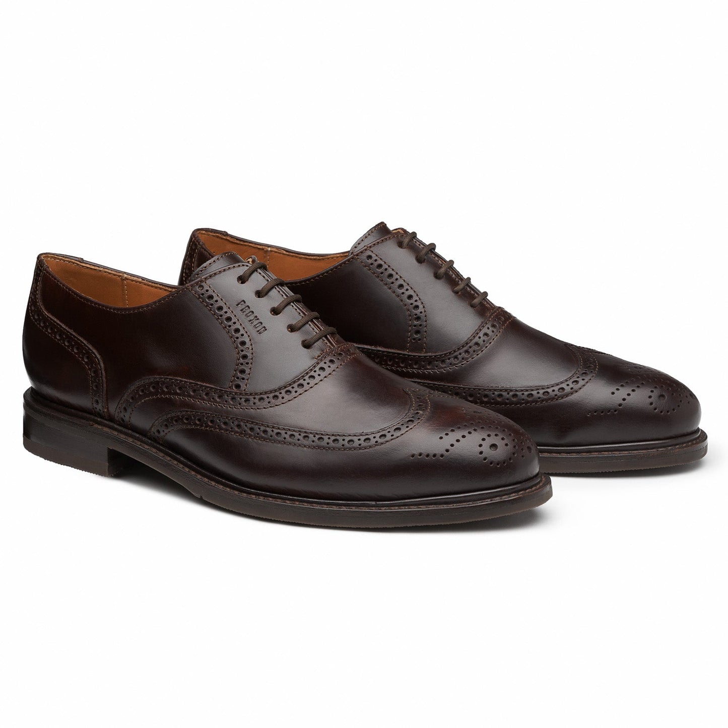 STEEL TOE OXFORD SHOE PILOT - BROWN