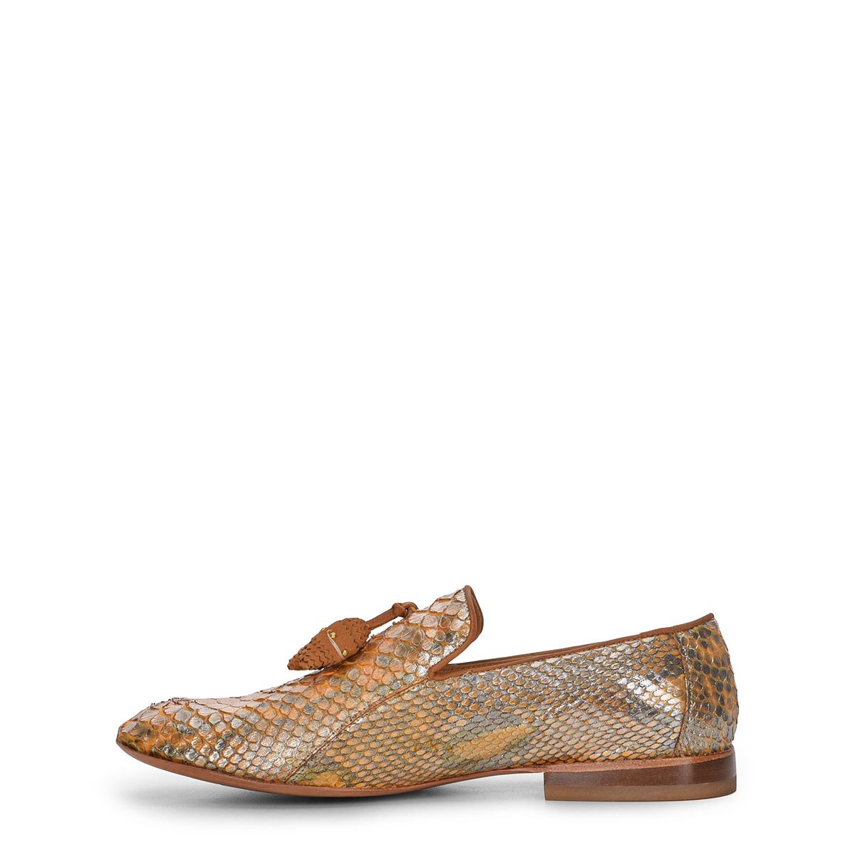 S34PYPY - Cuadra honey casual fashion python tassle loafer for women-Kuet.us