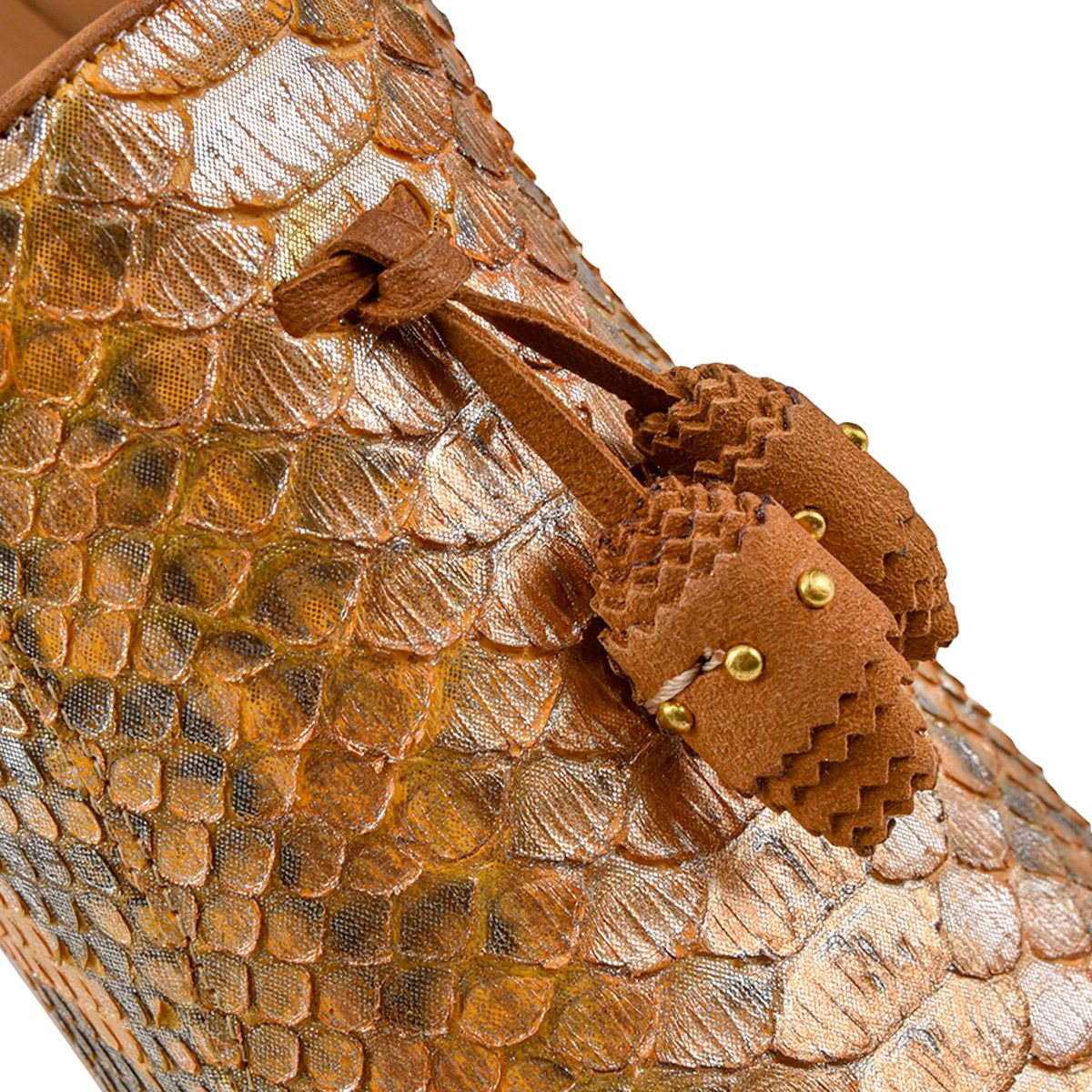 S34PYPY - Cuadra honey casual fashion python tassle loafer for women-FRANCO CUADRA-Kuet-Cuadra-Boots