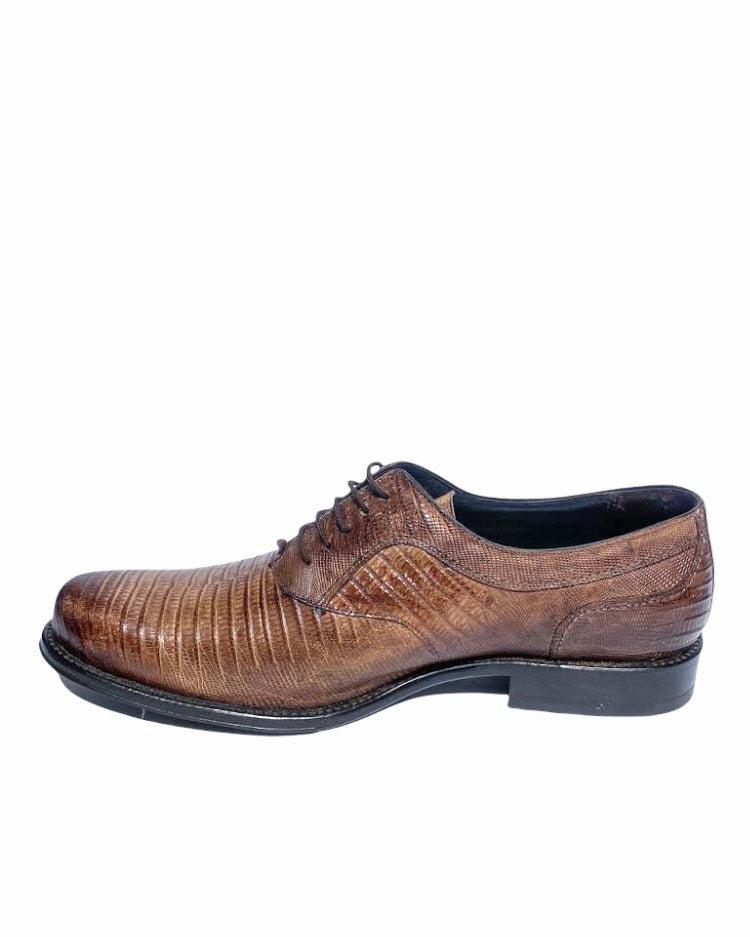 Y08LTLT - Cuadra Maple dress casual lizard oxford shoes for men-FRANCO CUADRA-Kuet-Cuadra-Boots
