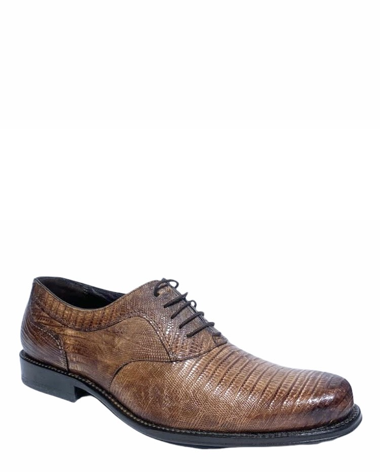 Y08LTLT - Cuadra Maple dress casual lizard oxford shoes for men-Kuet.us
